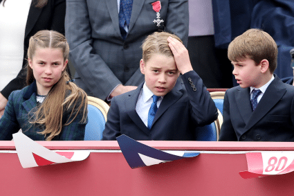 Prins George, Prinses Charlotte En Prins Louis Getty Images