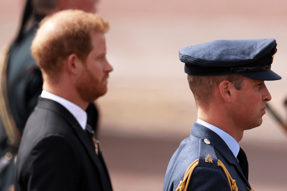 Prins William En Prins Harry Getty Images