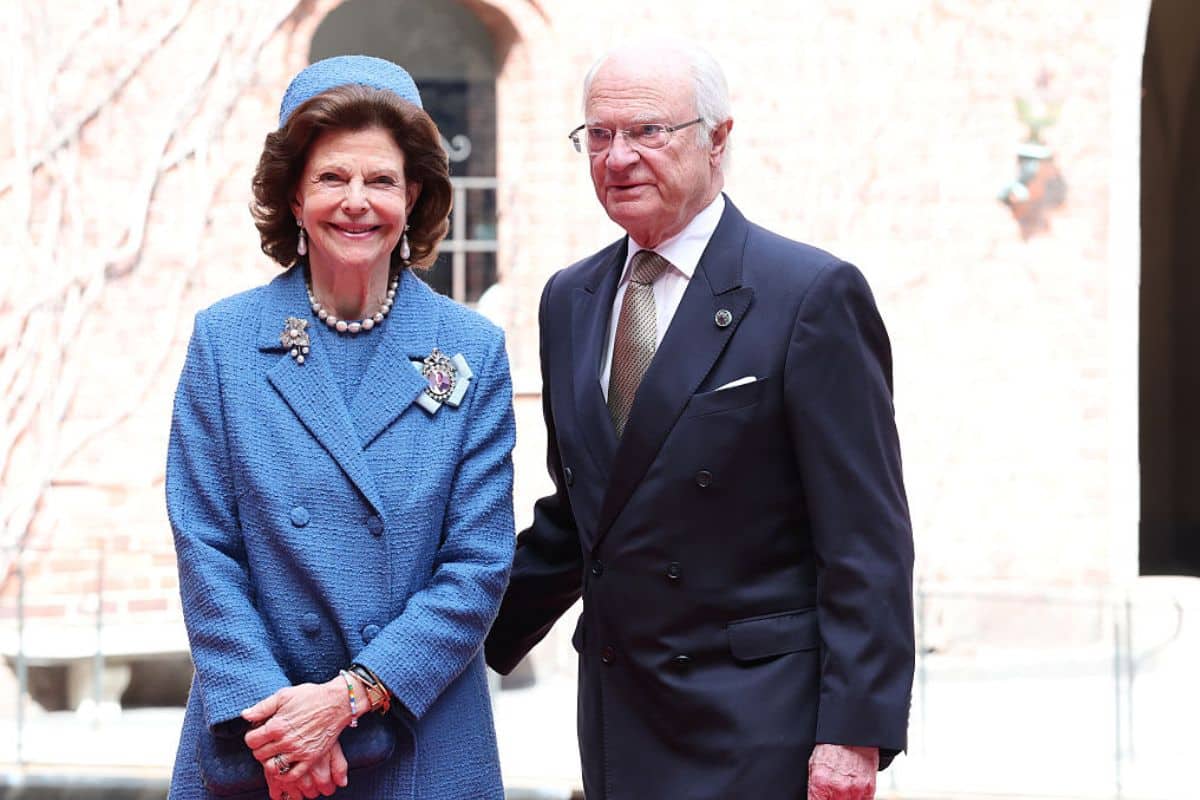 Koningin Silvia van Zweden ontvangt hoogste onderscheiding van koning Carl Gustaf