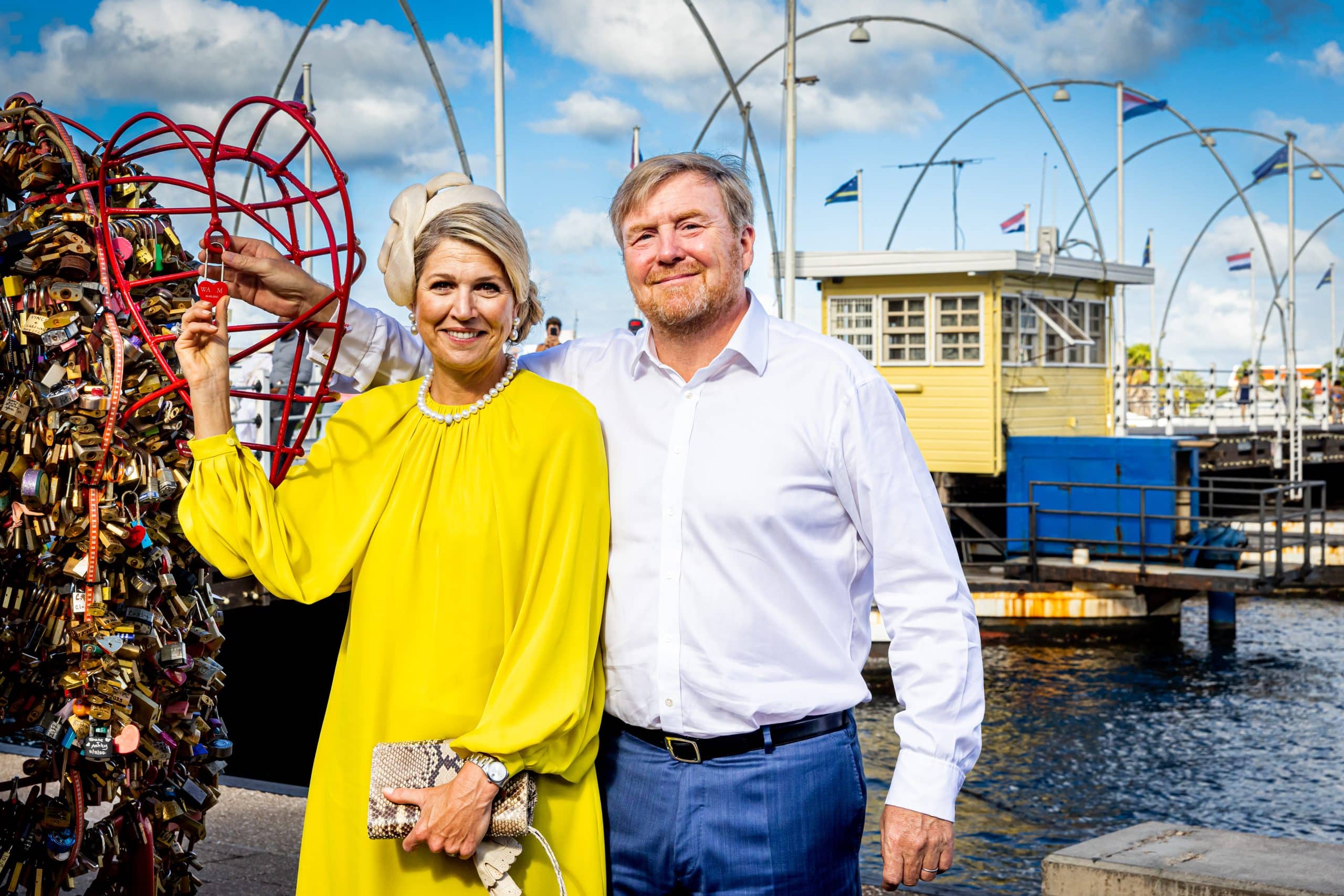 Koning Willem-Alexander en koningin Máxima in Curaçao (Curacao) Getty Images