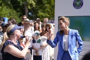 Prinses Catherine verrast bezoekers op Wimbledon