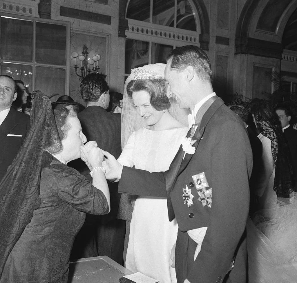 Prince Carlos Hugo De Bourbon Parma With Princess Irene