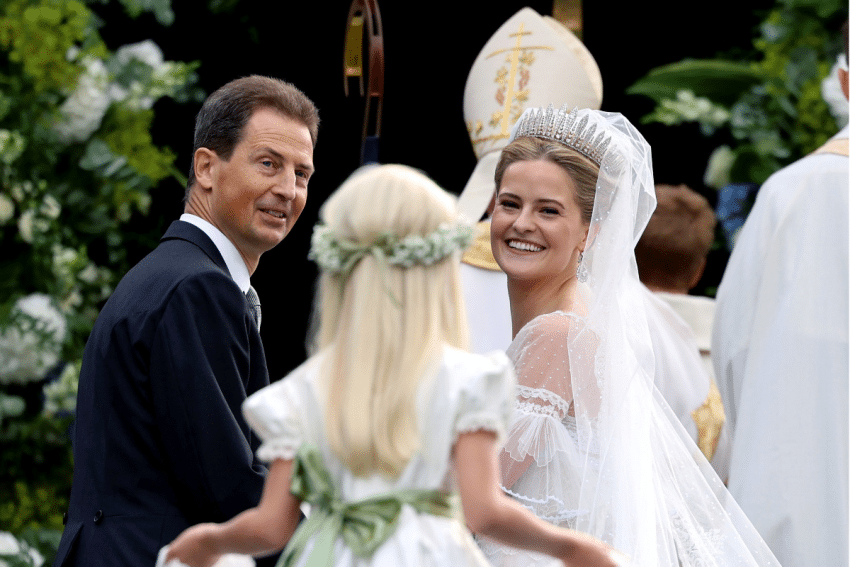 Erfprins Alois en erfprinses Sophie Getty Images