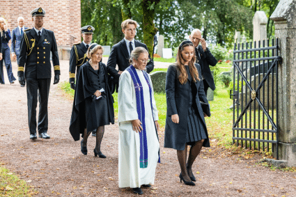 Prinses Ingrid Alexandra, koningin Sonja en prins Sverre Magnus Getty Images