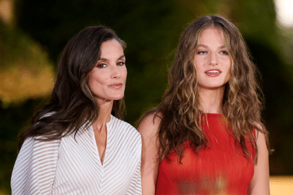 Koningin Letizia en prinses Leonor Getty Images