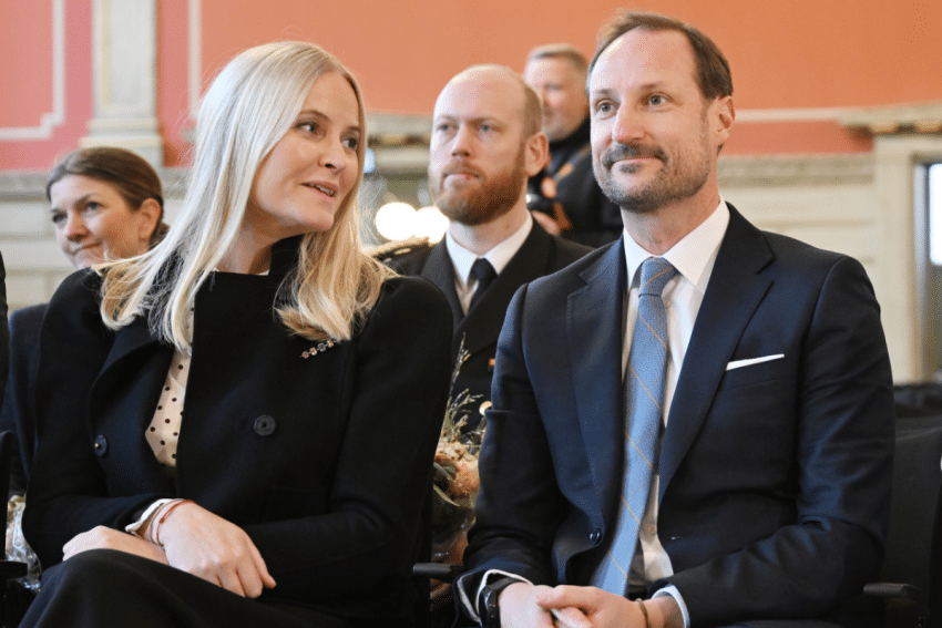 Mette Marit En Haakon Getty