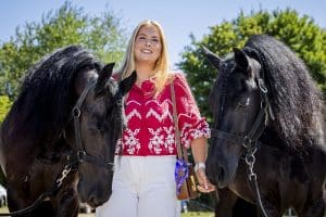 Prinses Amalia tijdens de FEI Wereldkampioenschappen - ANP