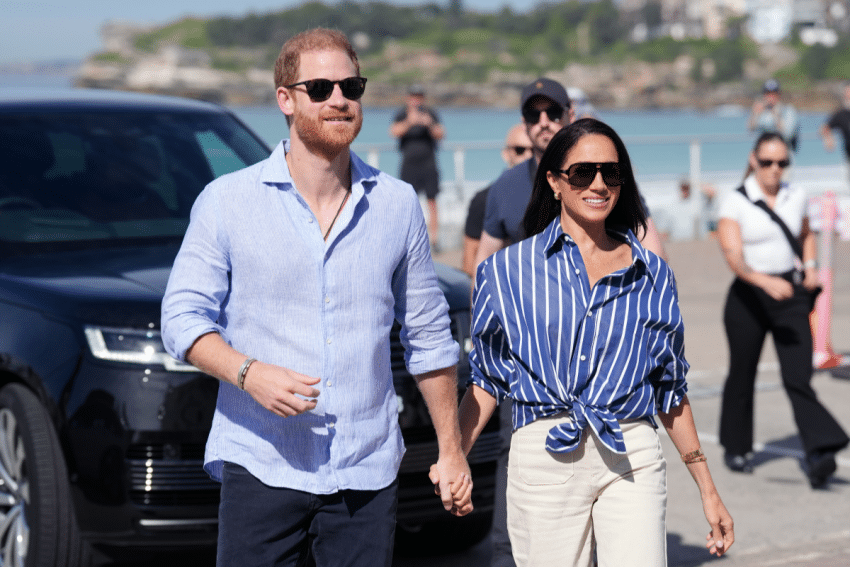 Prins Harry en Meghan Markle Getty Images