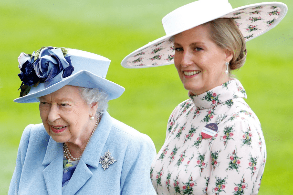 Koningin Elizabeth en hertogin Sophie Getty Images