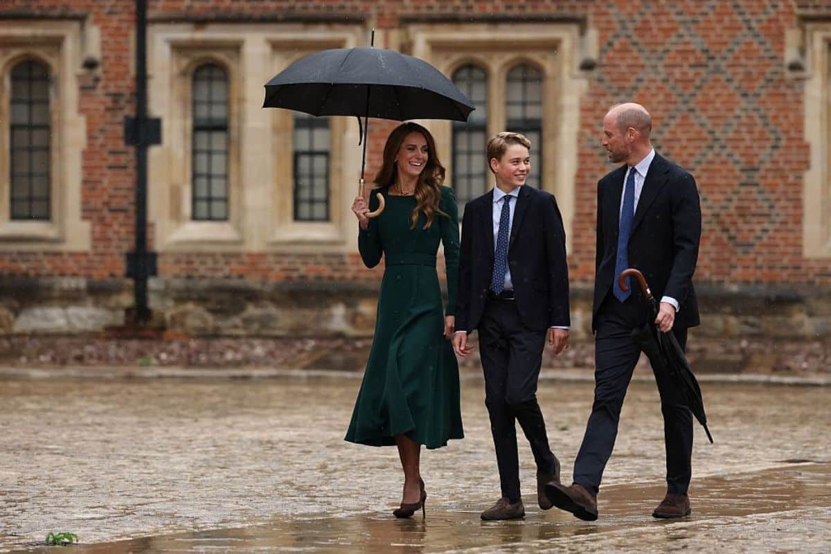 Prins George en zijn ouders - Getty Images
