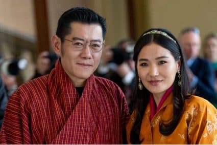 Koning Jigme Khesar Namgyel Wangchuck en koningin Jetsun Pema - Getty Images
