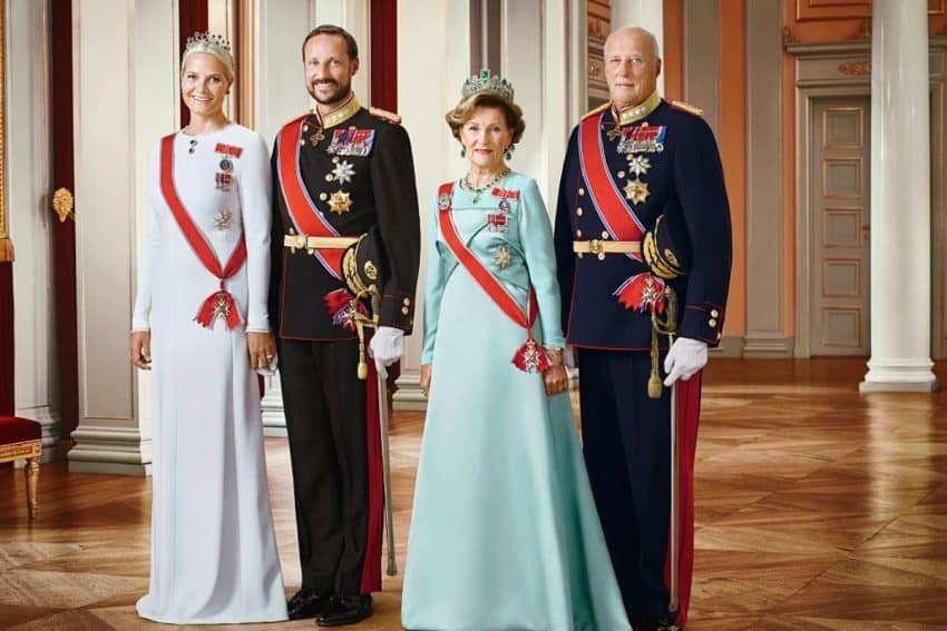 Steun voor Noorse monarchie is gestegen na overlijden koning Harald - getty images
