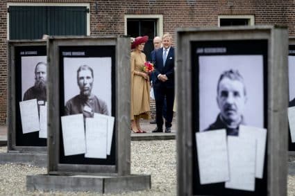 Willem-Alexander en Máxima in Drenthe - ANP