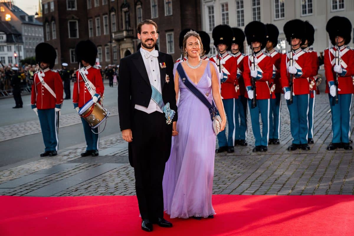 Griekse prins Philippos en prinses Nina - ANP