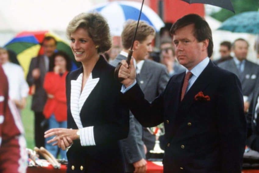 Prinses Diana en haar lijfwacht Ken Wharfe