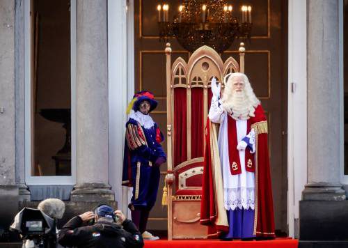 Sinterklaas Bezoekt Paleis Soestdijk
