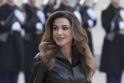(file) Jordan Royalty Queen Rania Birthday