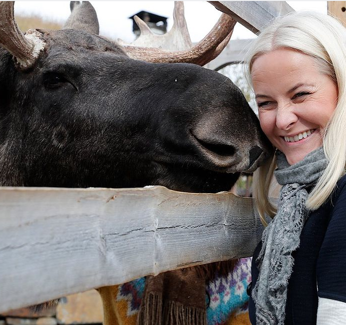 Mette Marit Met Eland Screenshot Instagram