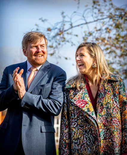 King Willem Alexander Of The Netherlands And Queen Maxima Attend Kingsday Games In Amersfoort