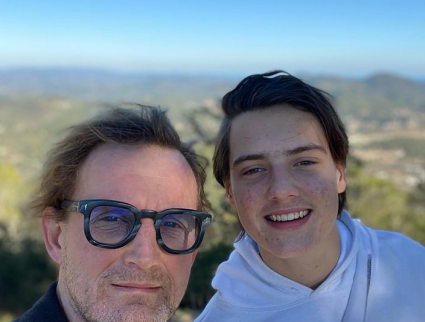 Bernhard Jr. Met Zoon Samuel Screenshot Instagram