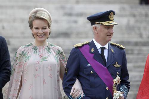 koning Filip en koningin Mathilde