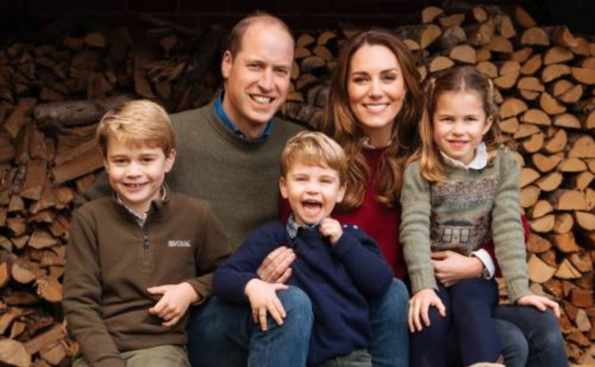 William Kate kinderen foto's