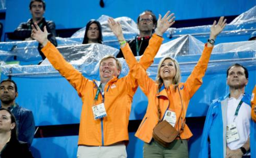 huldiging paralympische spelen Olympische Spelen Willem-Alexander