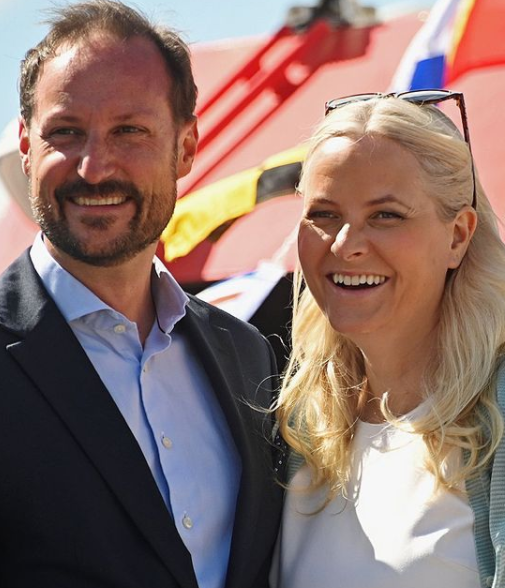 Mette-Marit Mette Marit En Haakon In 2021 Zomer Screenshot Instagram