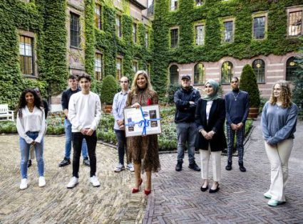Koningin Máxima Bezoekt Stichting Halt Vanwege Het 40 Jarig Bestaan