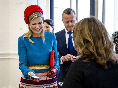 Koningin Máxima Woont Jubileumviering Fonds Kwadraat Bij