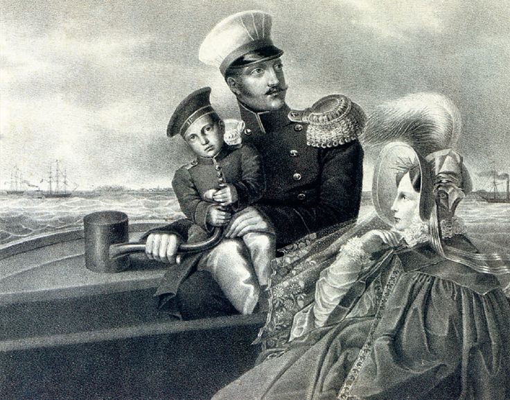Nicholas I Of Russia With His Family