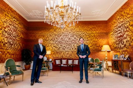 Dutch Prime Minister Mark Rutte Visits King Willem Alexander In The Hague