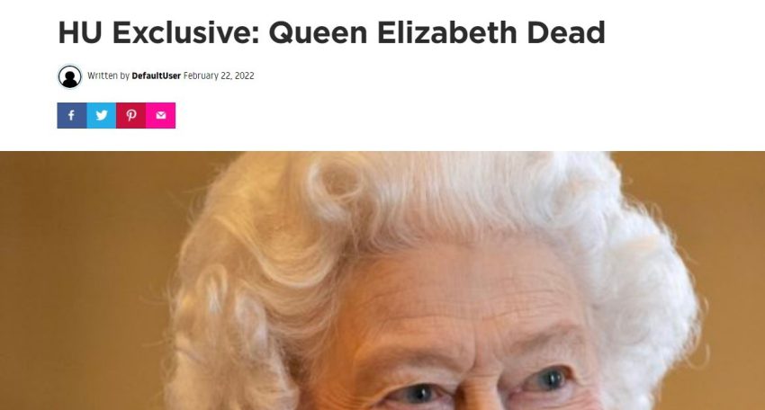 Queen Dead