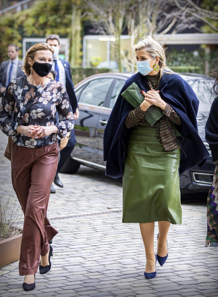 Queen Maxima Of The Netherlands Speaks At Abn Amro Presentation Report About Financial Services For Women In Amsterdam