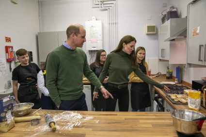 The Duke And Duchess Of Cambridge Visit Wales