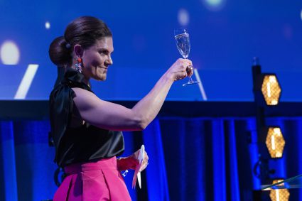 Crown Princess Victoria Of Sweden Attends Swedish National Union Of Students 100th Anniversary