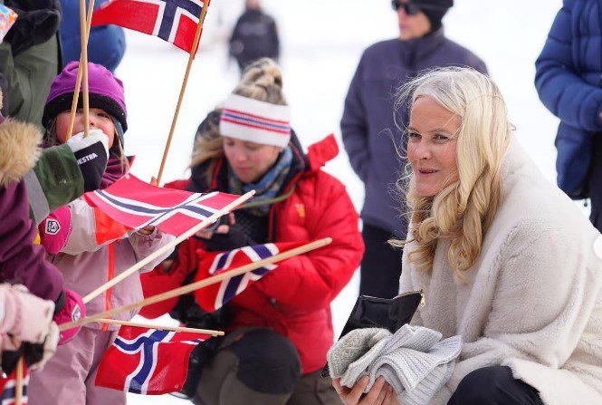 Mette Marit Haakon Spitsbergen