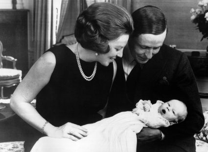 Princess Beatrix, Prince Claus And Their Child Willem Alexander