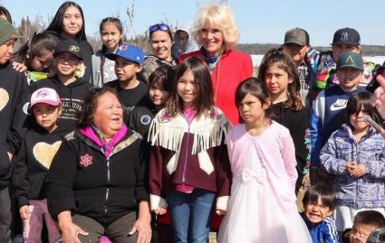 Camilla Met First Nations In Canada