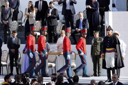Inauguration Ceremony Of Colombian President Gustavo Petro For The 2022 2026 Term