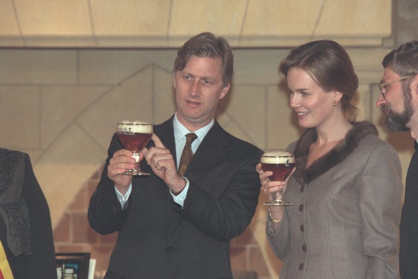 Philippe Of Belgium & His Fiancee In Luxembourg