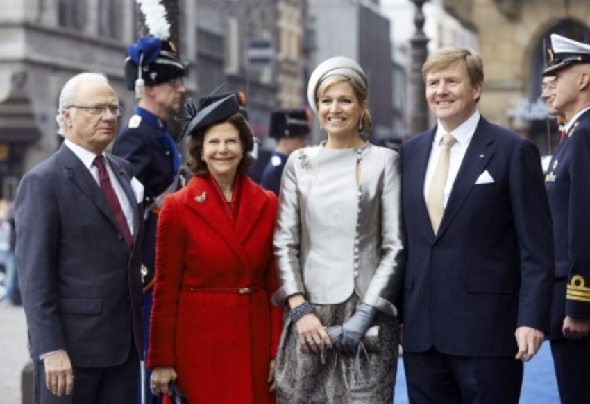 Carl Gustaf, Silvia, Maxima, Willem Alexander