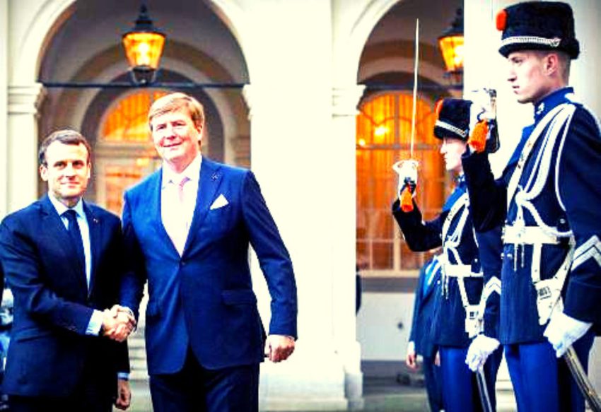 Macron En Willem Alexander