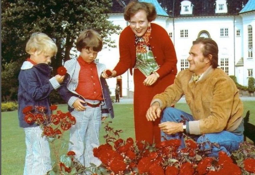 Frederik, Joachim, Margrethe, Henrik