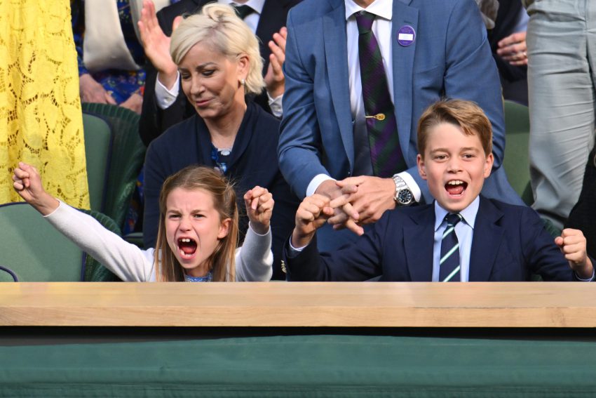 The Prince And Princess Of Wales Attend Wimbledon 2023 Day 14