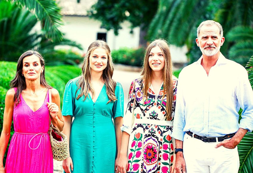 Letizia, Leonor, Sofia, Felipe