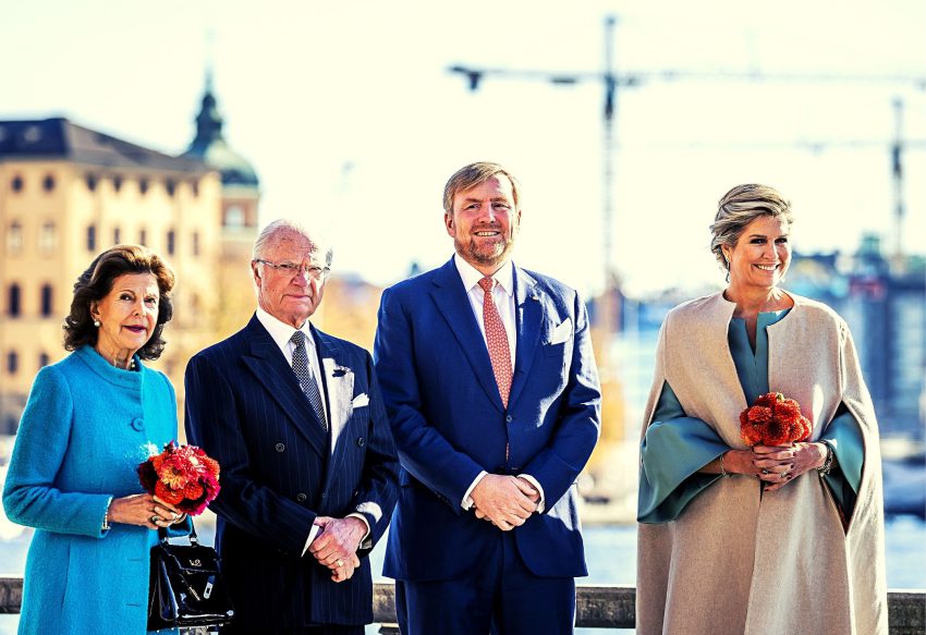 Silvia, Carl Gustaf, Willem Alexander, Maxima