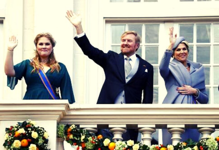 Amalia, Willem Alexander, Maxima