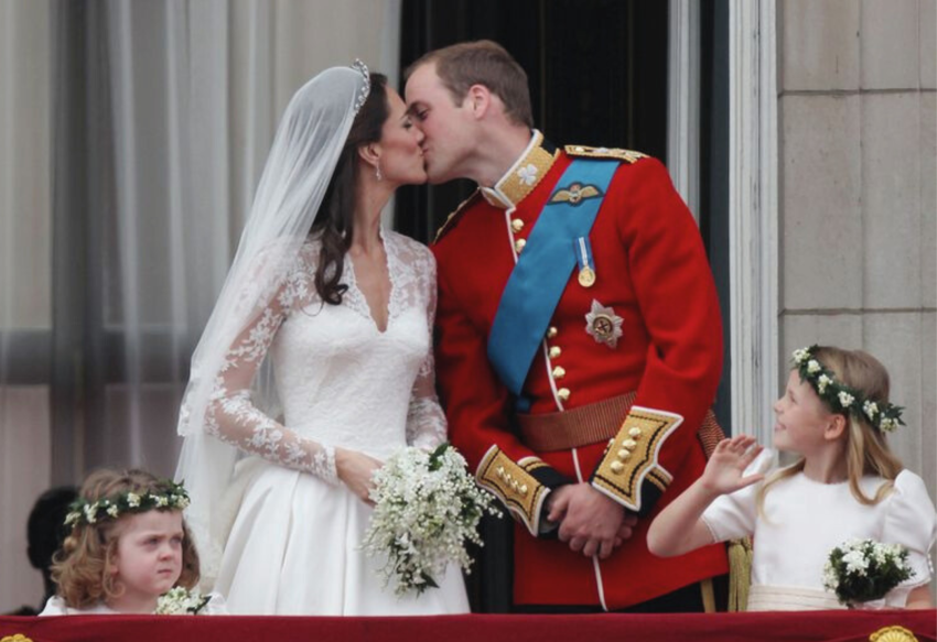 royal weddings first dance liedje foto van ANP